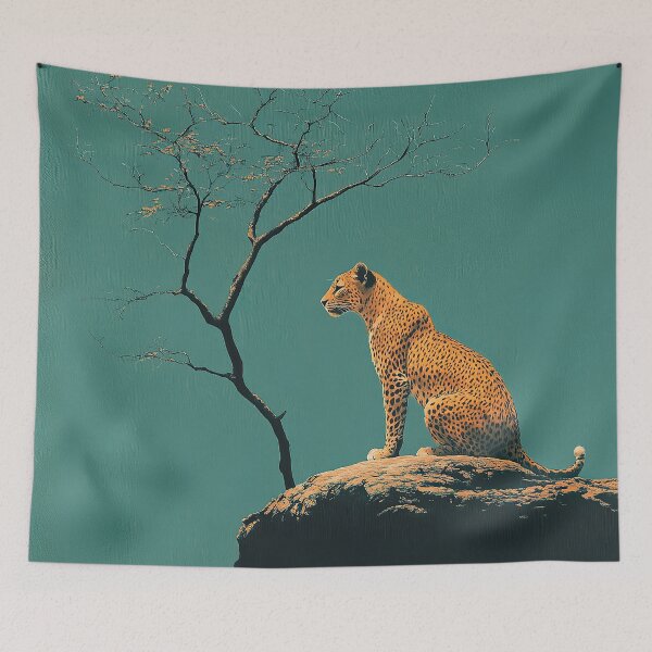 Item preview, leopard designed and sold by ArtHouseNiklas.