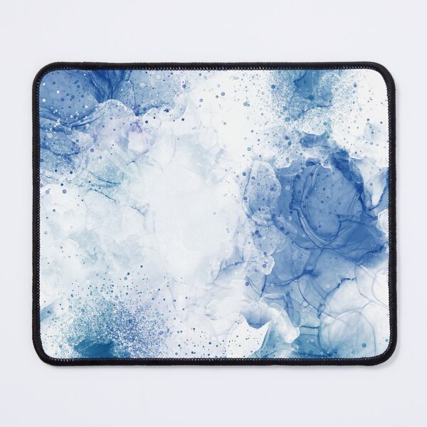 Item preview, Abstract Blue Alcohol Ink designed and sold by Claire_Brown.
