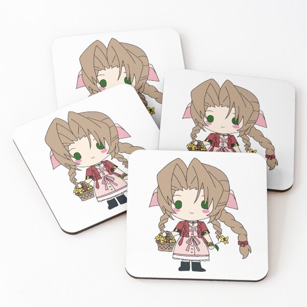 Item preview, Chibi Final Fantasy Aerith designed and sold by chibicrayon.