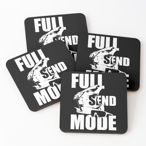 Item preview, MTB Freeride – Full Send Mode_White designed and sold by KarlMast.