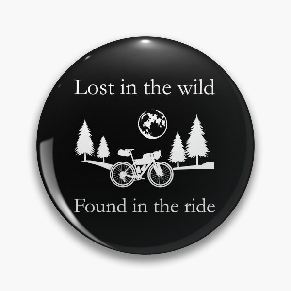 Item preview, Bikepacking Philosophy – Lost in the Wild, Found in the Ride_White designed and sold by KarlMast.
