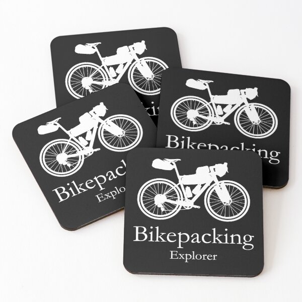 Item preview, Bikepacking Explorer – Adventure Cycling Lifestyle_White designed and sold by KarlMast.