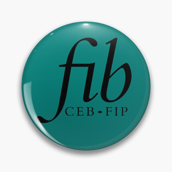 Item preview, fib logo (black) designed and sold by fib International Federation for Structural Concrete.