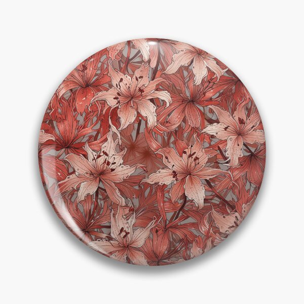 Item preview, Red Lily Blossoms designed and sold by CoolPixels.
