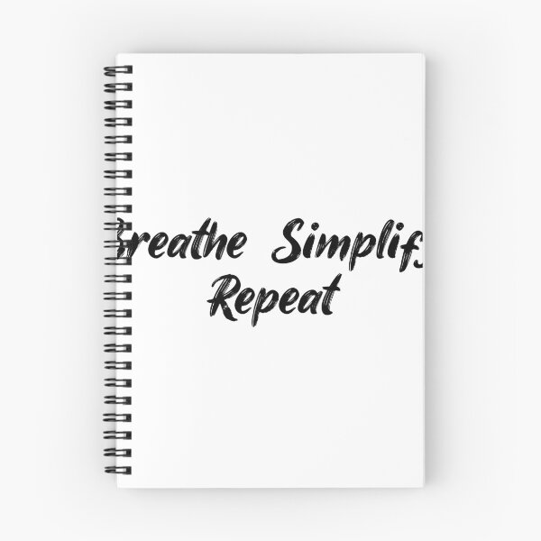 Item preview, Breathe, Simplify, Repeat designed and sold by Ninjacatoff.