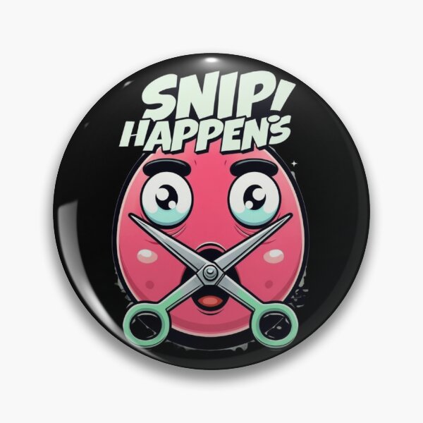 Item preview, Snip Happens – Funny Barber T-Shirt designed and sold by TeesByOquad.