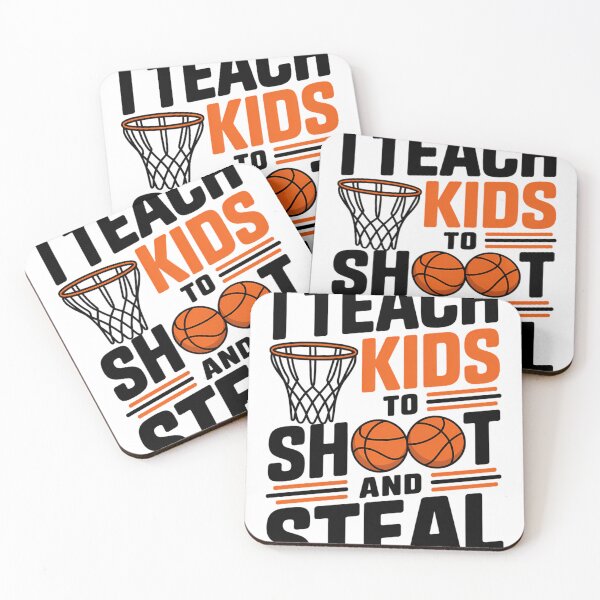 Artikelvorschau, Ich bringe Kindern das Werfen und Stehlen bei High School Basketball Coach entworfen und verkauft von tearbytea.