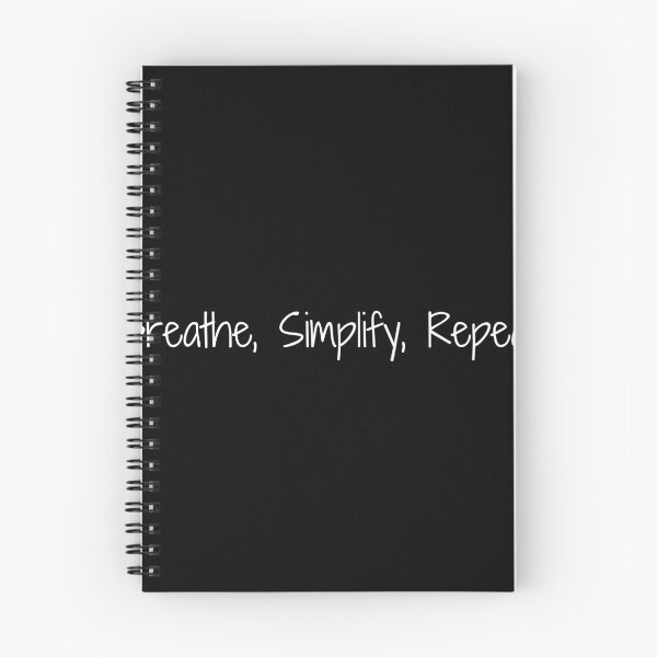 Item preview, Breathe, Simplify, Repeat designed and sold by Ninjacatoff.