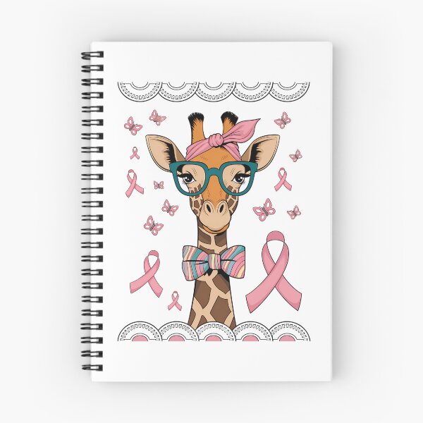 Item preview, Giraffe Breast Cancer Awareness designed and sold by tearbytea.
