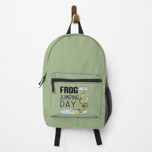 Item preview, 13 May Frog Jumping Day - Wacky Holidays designed and sold by ChemicalXShop.