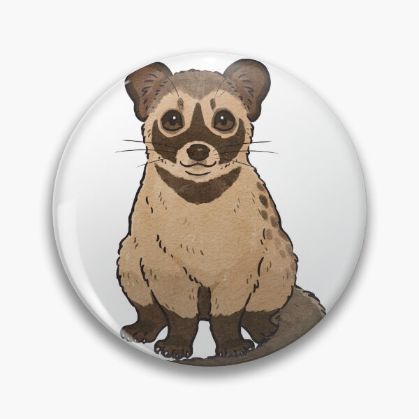 Item preview, Hand drawn cute Asian Palm Civet designed and sold by You Store.