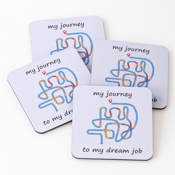 Item preview, My Journey to My Dream Job designed and sold by spiritorca.