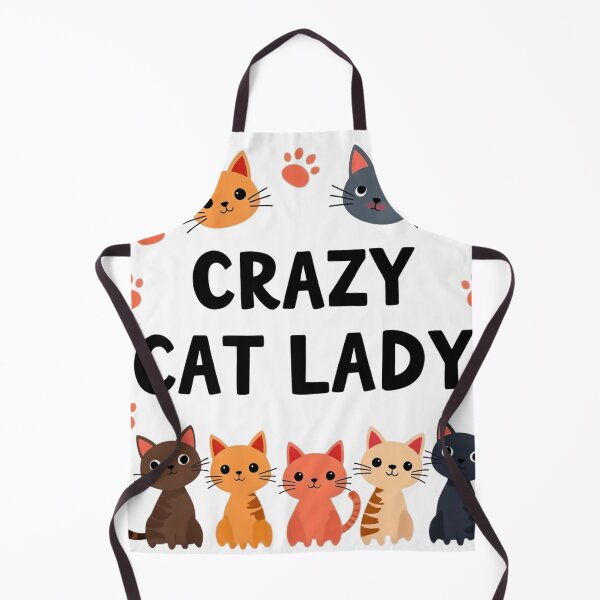 Item preview, Crazy Cat Lady - Fun and Adorable Feline Design designed and sold by latelierdechris.