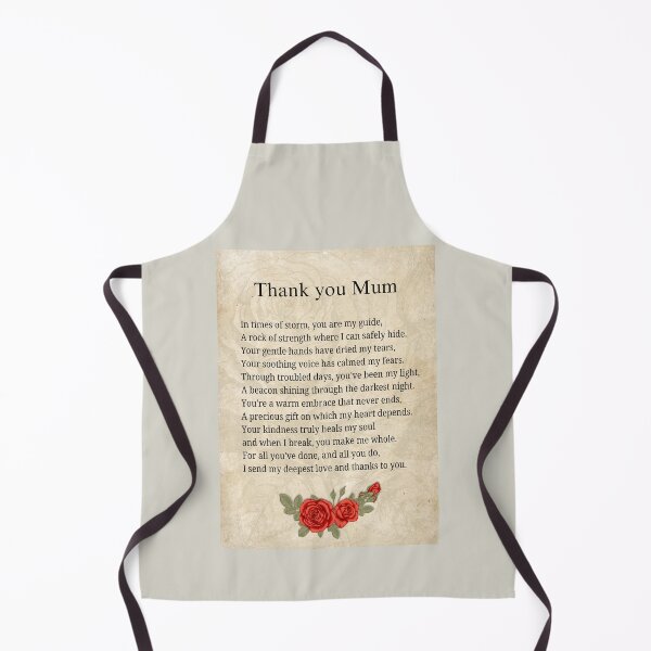 Item preview, Thank you Mum ( Poem) designed and sold by Designs by Nikki-Louise.
