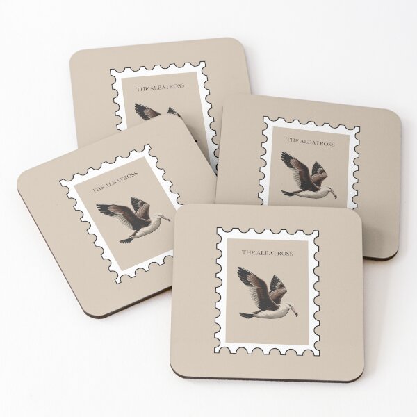 Item preview, the albatross stamp designed and sold by sadieillust.