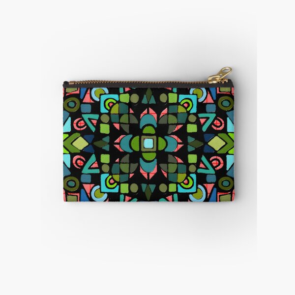 Item preview, Aztec grid olives designed and sold by bekki smith.