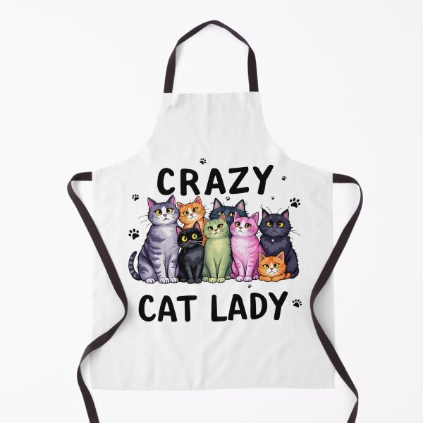 Item preview, Crazy Cat Lady Collection - Cute and Colorful Cat Designs designed and sold by latelierdechris.