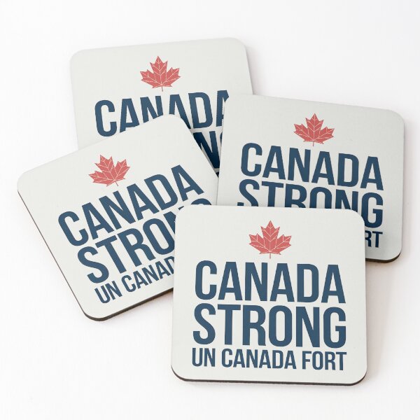 Aperçu de l'œuvre Canada Strong Un Canada Fort créée et vendue par HowToCanadian.