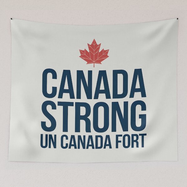 Item preview, Canada Strong Un Canada Fort  designed and sold by HowToCanadian.