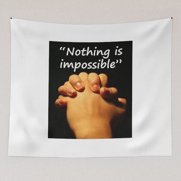 Item preview, Nothing is impossible  designed and sold by KnJ-Hangers.