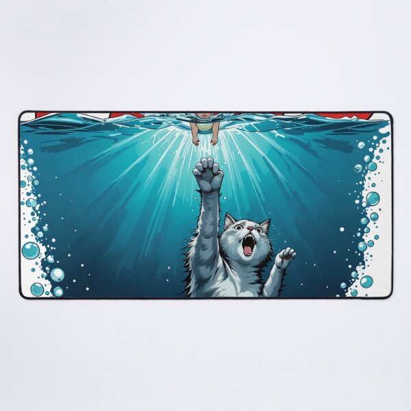 Item preview, Paws Cat Attack Parody - Funny Movie-Inspired Design designed and sold by latelierdechris.