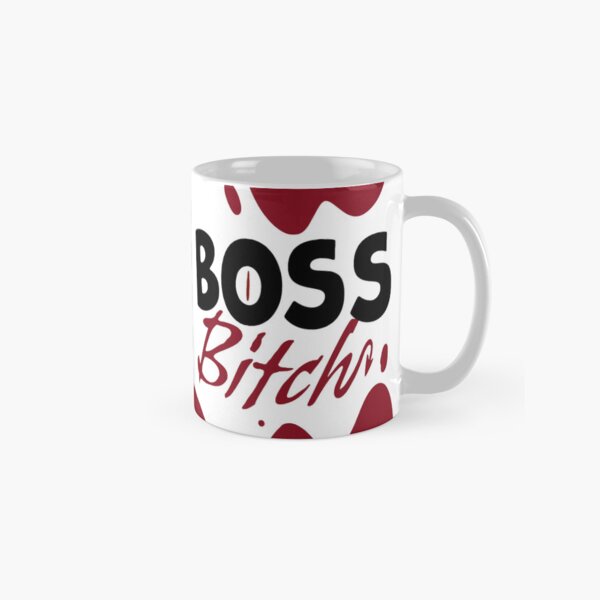 Item preview, Helluva Boss Blitzo "Boss Bitch" mug designed and sold by ImpHub.