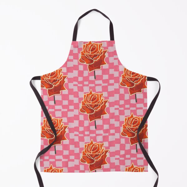 Vista previa del artículo con la obra «Rosas de tablero de ajedrez», diseñado y vendido por bekki smith.