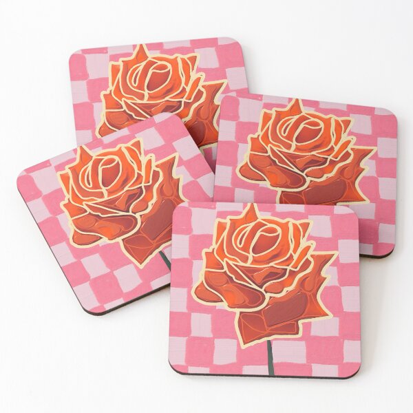 Item preview, Rosas de tablero de ajedrez designed and sold by bekki smith.