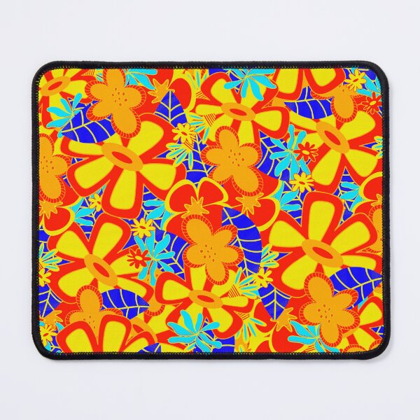 Item preview, Maximalist Blooms vibrant floral delight designed and sold by Vpatterndesign.