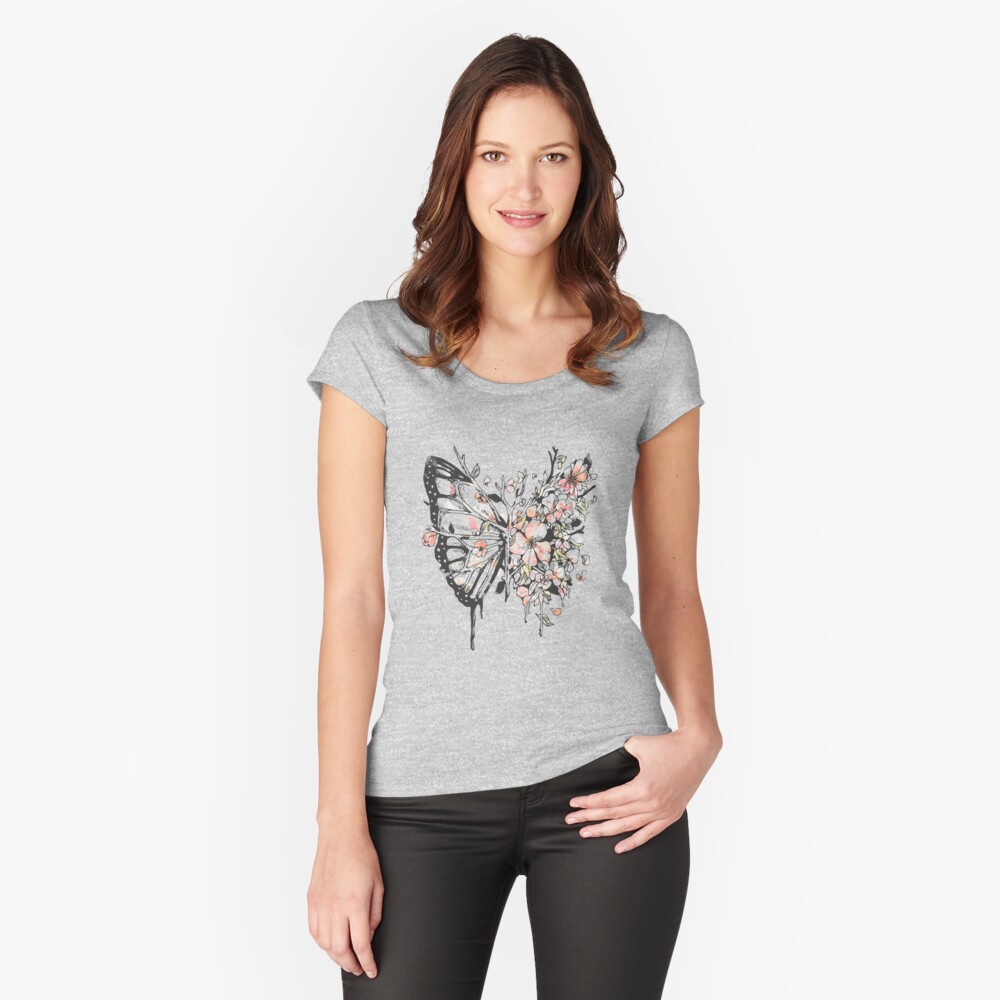 Artikel-Vorschau von Tailliertes Rundhals-Shirt, designt und verkauft von normanduenas.