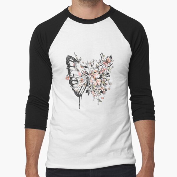 Baseballshirt mit 3/4-Arm