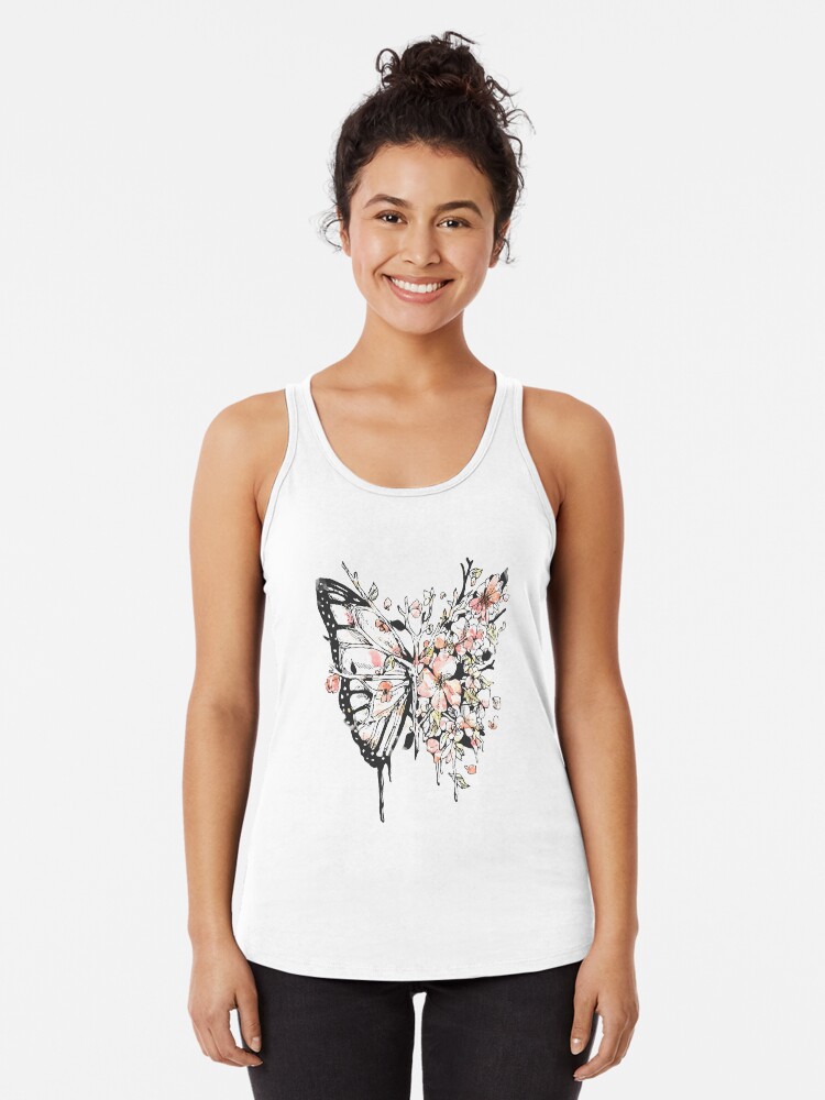 Thumbnail 1 von 3, Racerback Tank Top, Metamorphora designt und verkauft von normanduenas.