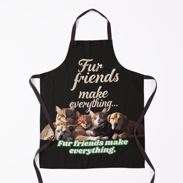 Item preview, FUR FRIENDS MAKE EVERYTHING BETTER - Adorable & Trendy T-Shirt for Animal Lovers designed and sold by Mikel-empire.