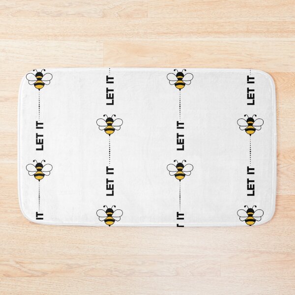 Item preview, Let It Bee - Fun Bee Design with Vertical Text designed and sold by SimpleUla.