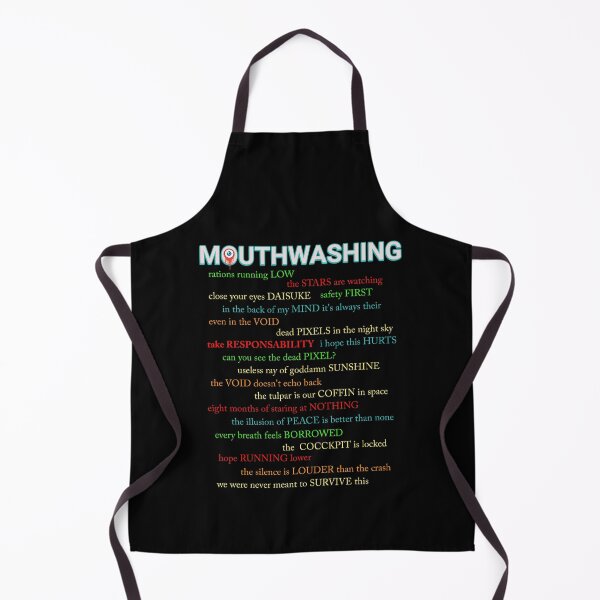 Item preview, Mouthwashing Gaming Quotes Inspired by Anya, Curly, Daisuke, Jimmy, Swansea designed and sold by pkk72.