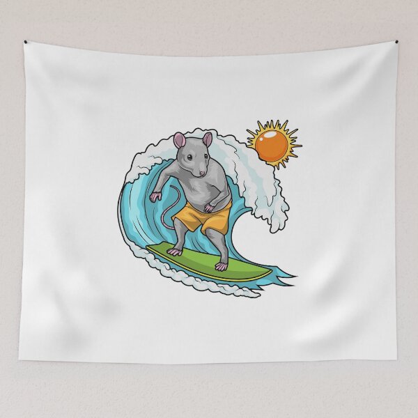 Item preview, Rat Summer Surfer designed and sold by Snabdesign84.