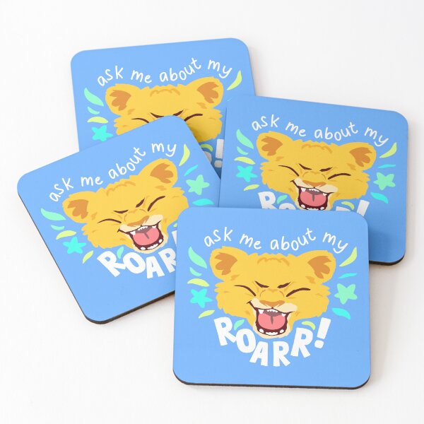 Item preview, Ask Me About My Roar! | Cute Lion Cub Toddler Boy T-Shirt designed and sold by LeapsAndTumbles.