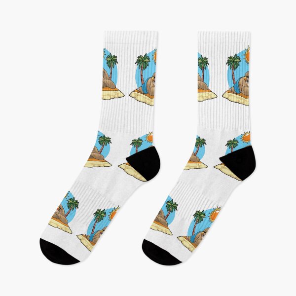 Item preview, Sloth Summer Palm trees designed and sold by Snabdesign84.