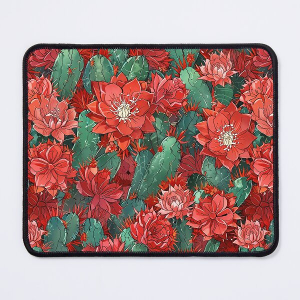 Item preview, Red Torch Cactus Flowers designed and sold by CoolPixels.