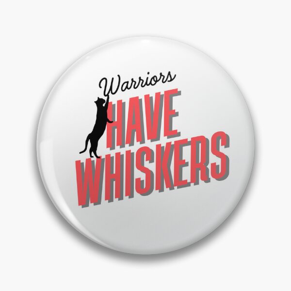 Item preview, Warriors Have Whiskers - Cat FIP Fighter Design designed and sold by Liz Pimenta.
