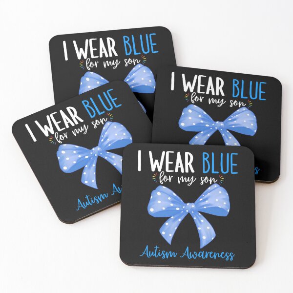 Item preview, I Wear Blue For My Son Autism Awareness  designed and sold by thebest-2studio.