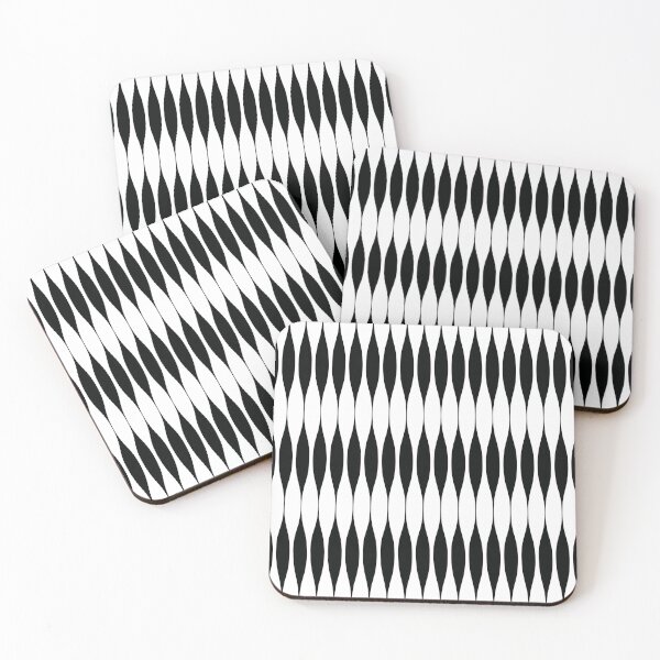 Item preview, Balanced Boldness: Vertical Symmetry in Black Lines designed and sold by HebHenderson.