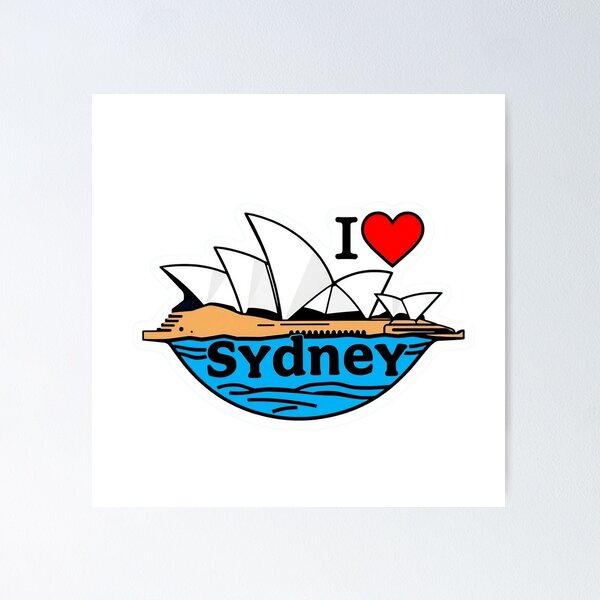 Item preview, I Love Sydney designed and sold by JackFreestone.
