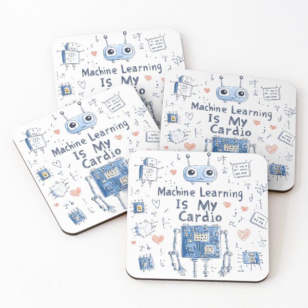 Item preview, Machine Learning Is My Cardio designed and sold by AI-Only Creations.