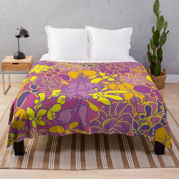 Item preview, Stunning flowers in yellow and purple designed and sold by JoseYeste.