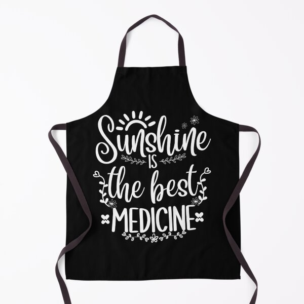 Item preview, Sunshine Is The Best Medicine - Funny Summer Quote designed and sold by thebest-2studio.