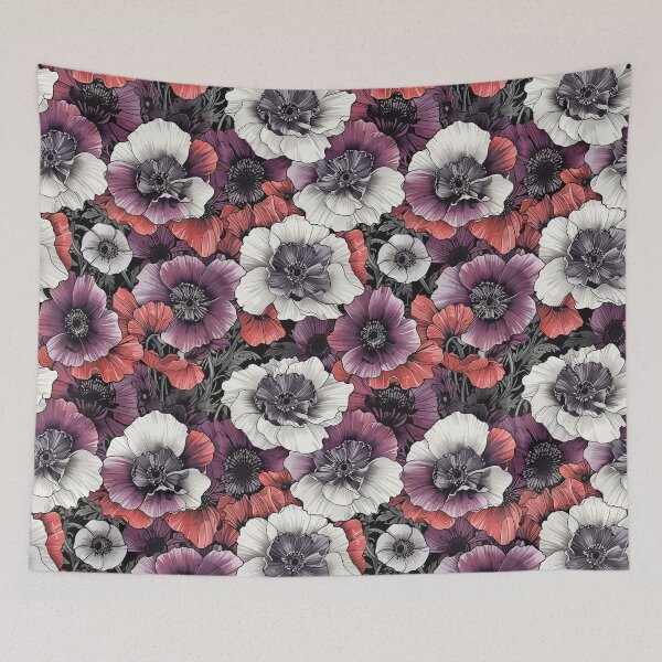 Item preview, Poppy Anemone Flowers designed and sold by CoolPixels.