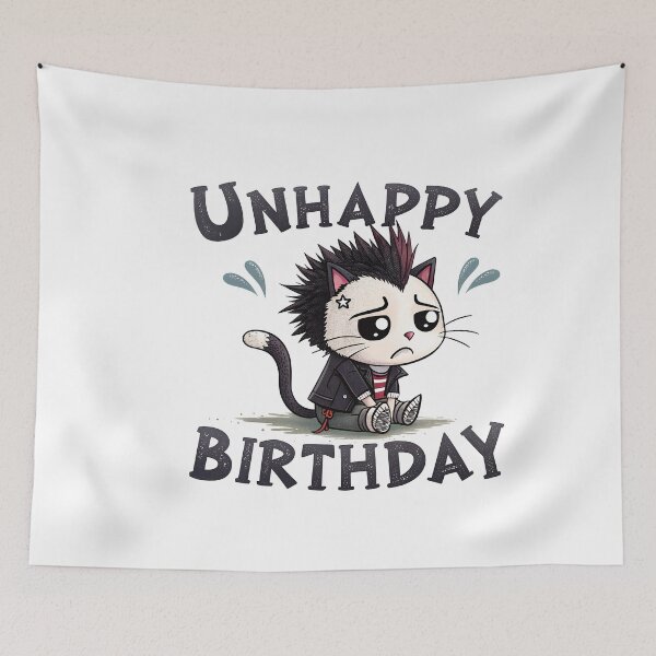 Item preview, UNHAPPY BIRTHDAY TO YOU designed and sold by NickTaroDesign.