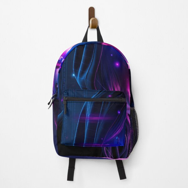 Item preview, Cyberpunk Hacker AI Girl – Futuristic Sci-Fi Art designed and sold by FusionCipher.