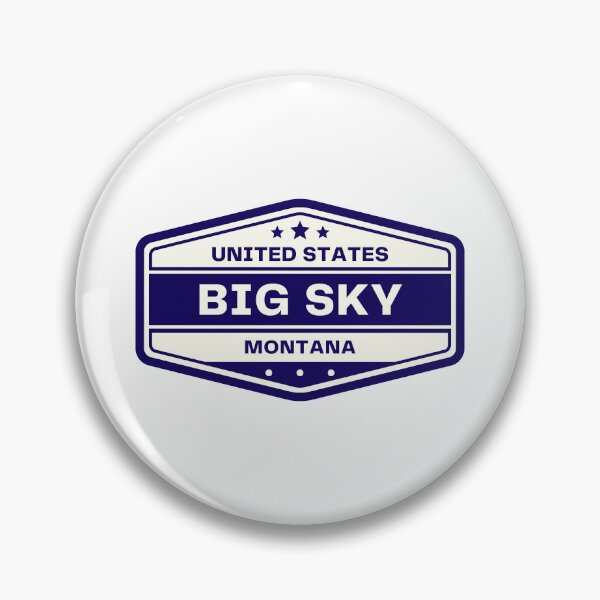 Item preview, Big Sky - Montana - United States  designed and sold by GoodOldVintage.